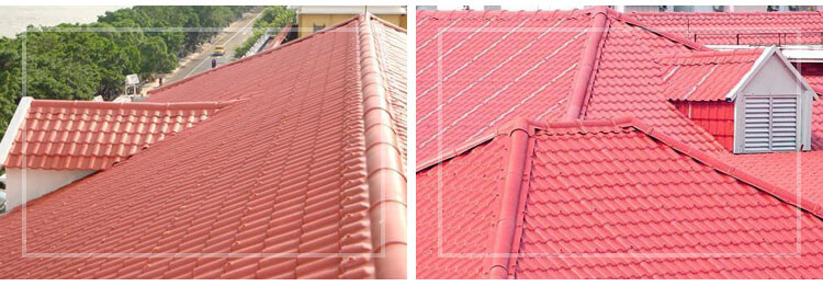 lightweight asa resin roof sheet application