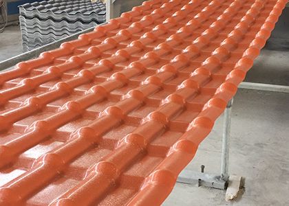 ﻿Resin tiles are not suitable for building roofing tiles in high-temperature areas